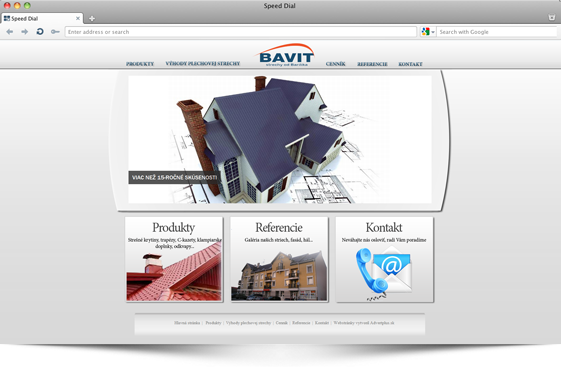 Webstránky Bavit